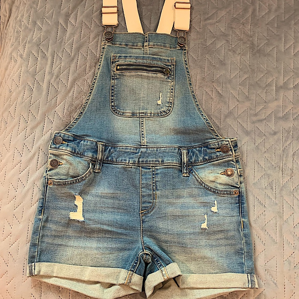Justice overalls- girls size 14